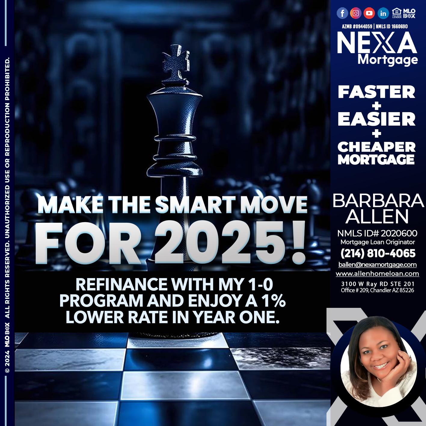 MAKE THE SMART MOVE - Barbara Allen -Mortgage Consultant