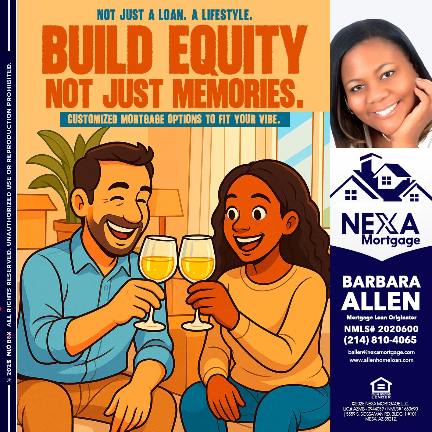 BILD EQUITY - Barbara Allen -Mortgage Consultant