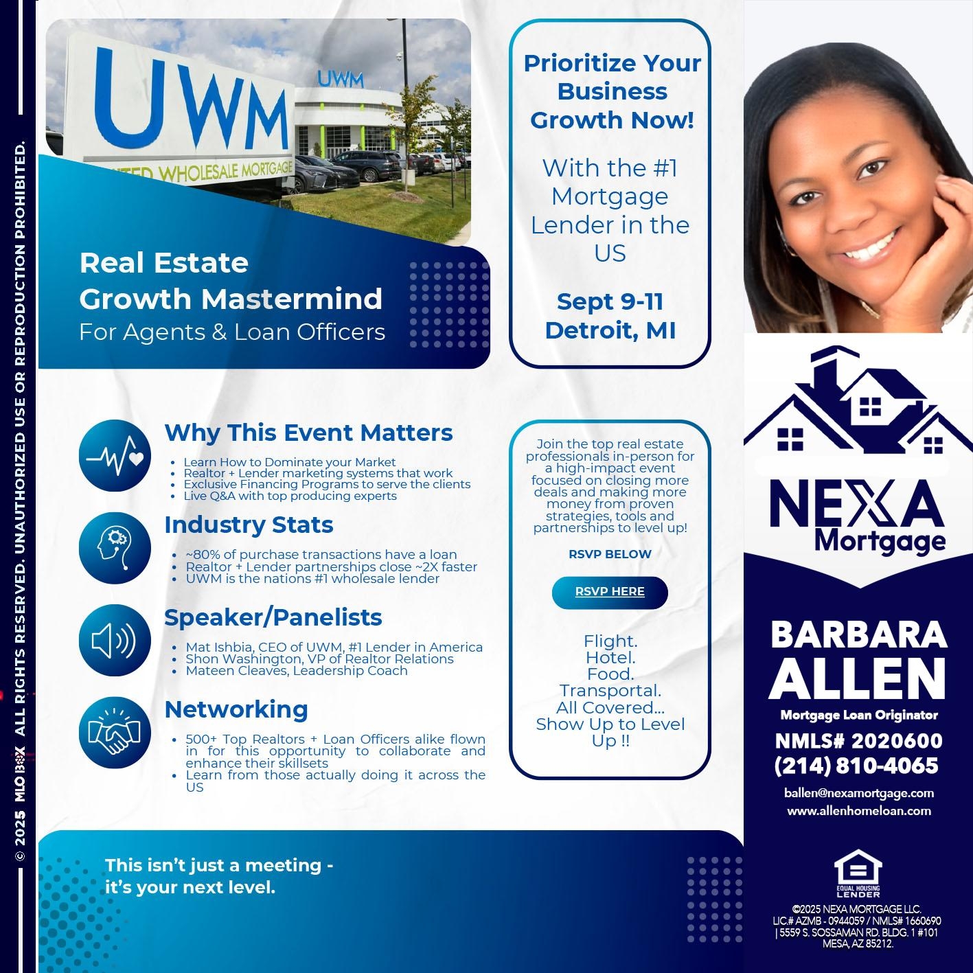 DETROIT TRIP - Barbara Allen -Mortgage Consultant