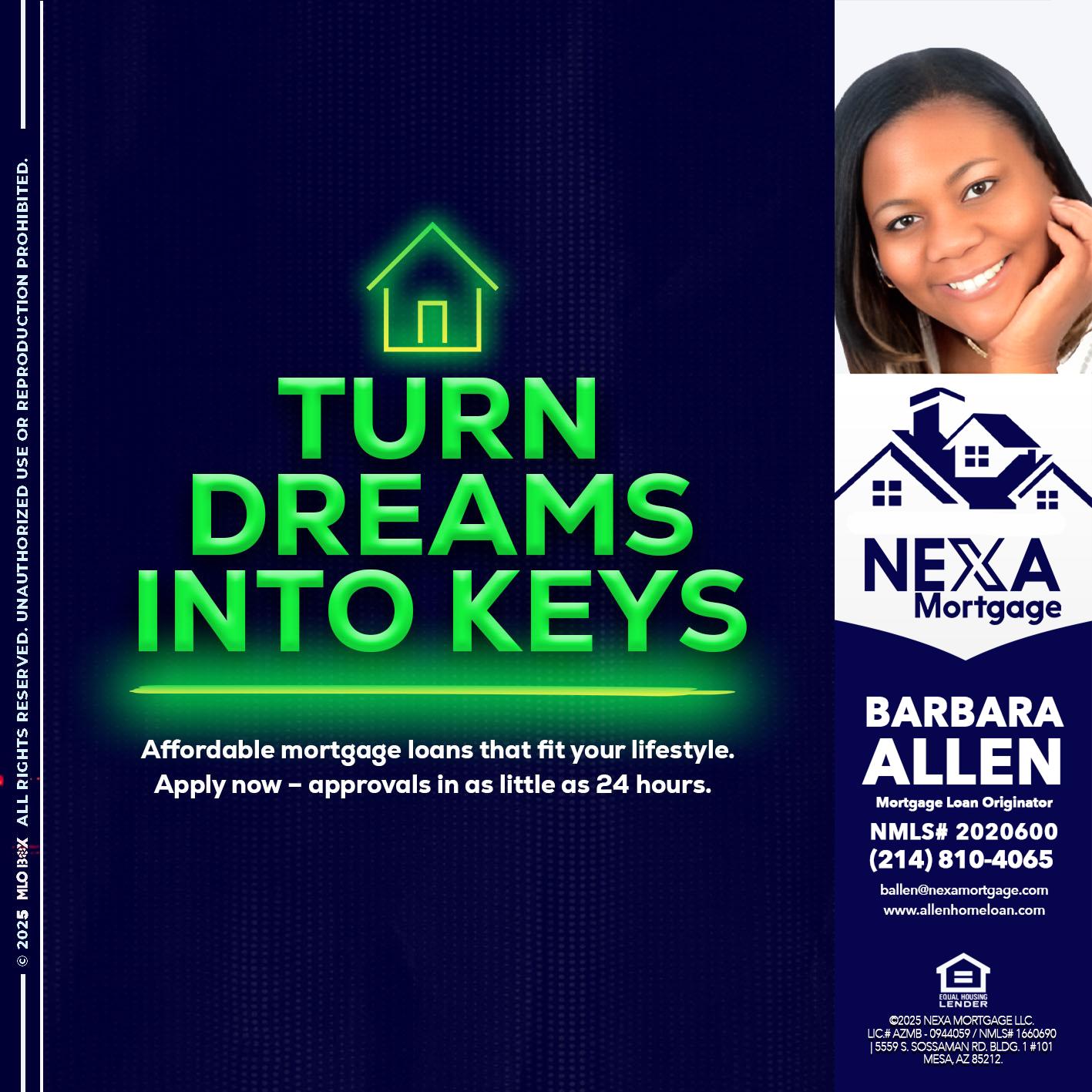 turn dreams - Barbara Allen -Mortgage Consultant