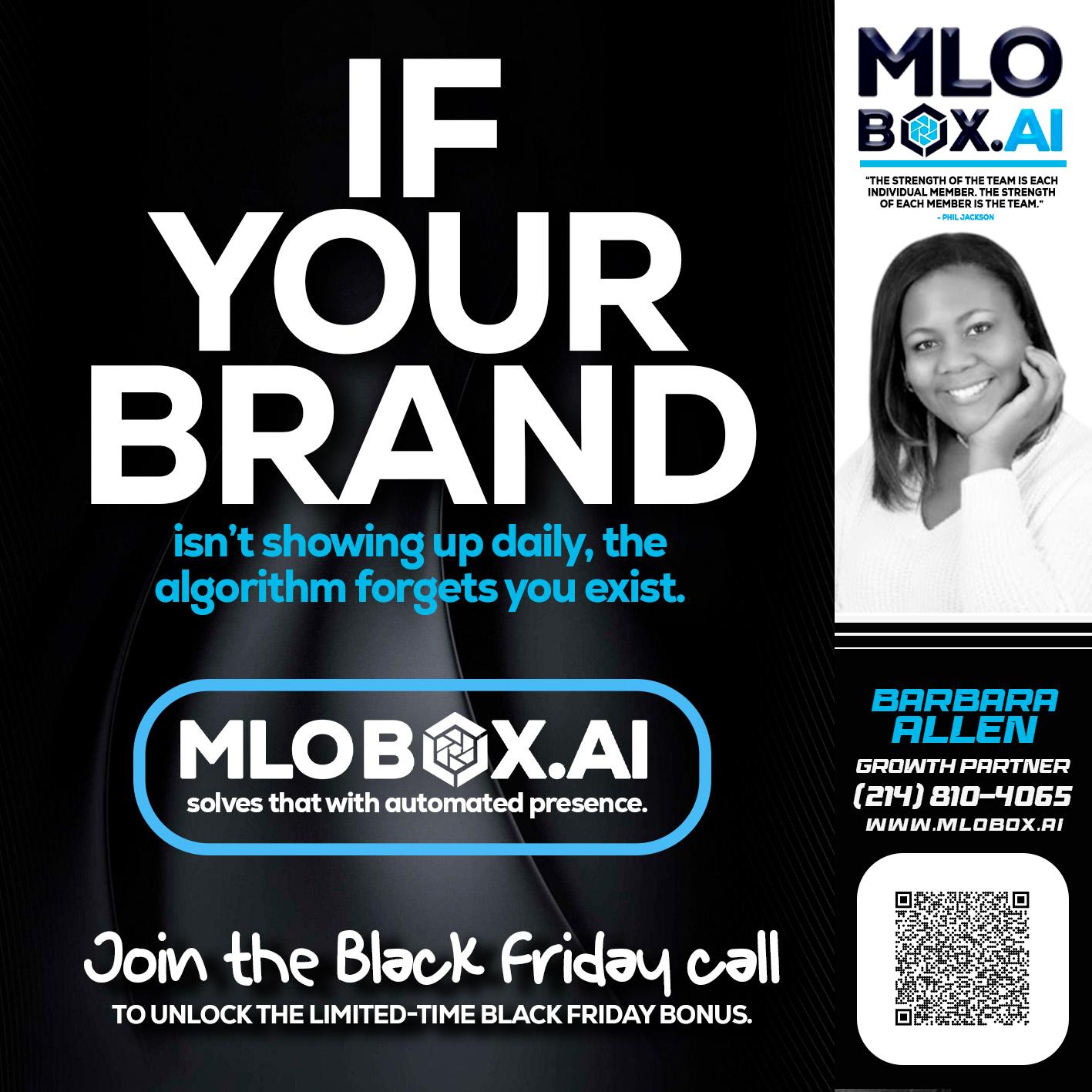 if your brand - Barbara Allen -Mortgage Consultant