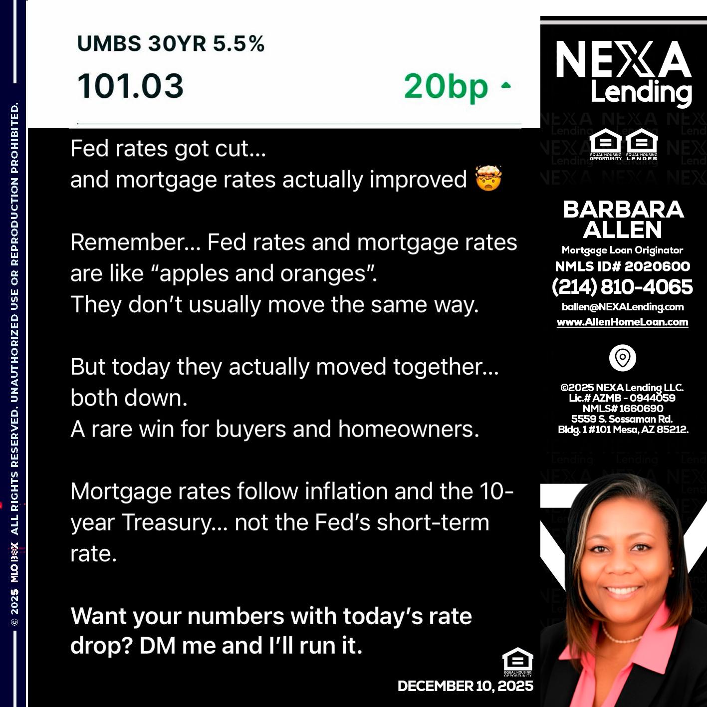 101.03 - Barbara Allen -Mortgage Consultant