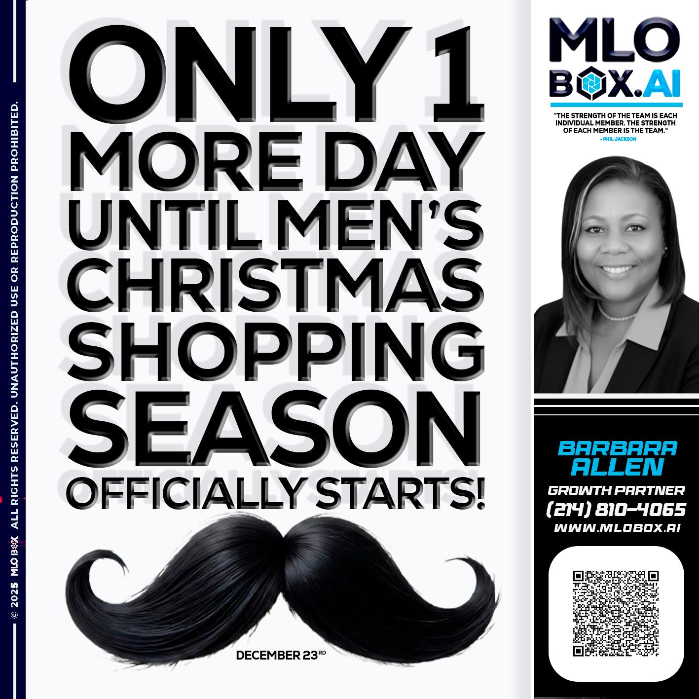 only one more day - Barbara Allen -Mortgage Consultant