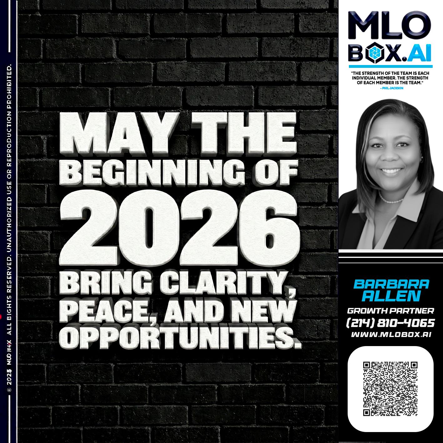 MAY THE 2026 - Barbara Allen -Mortgage Consultant