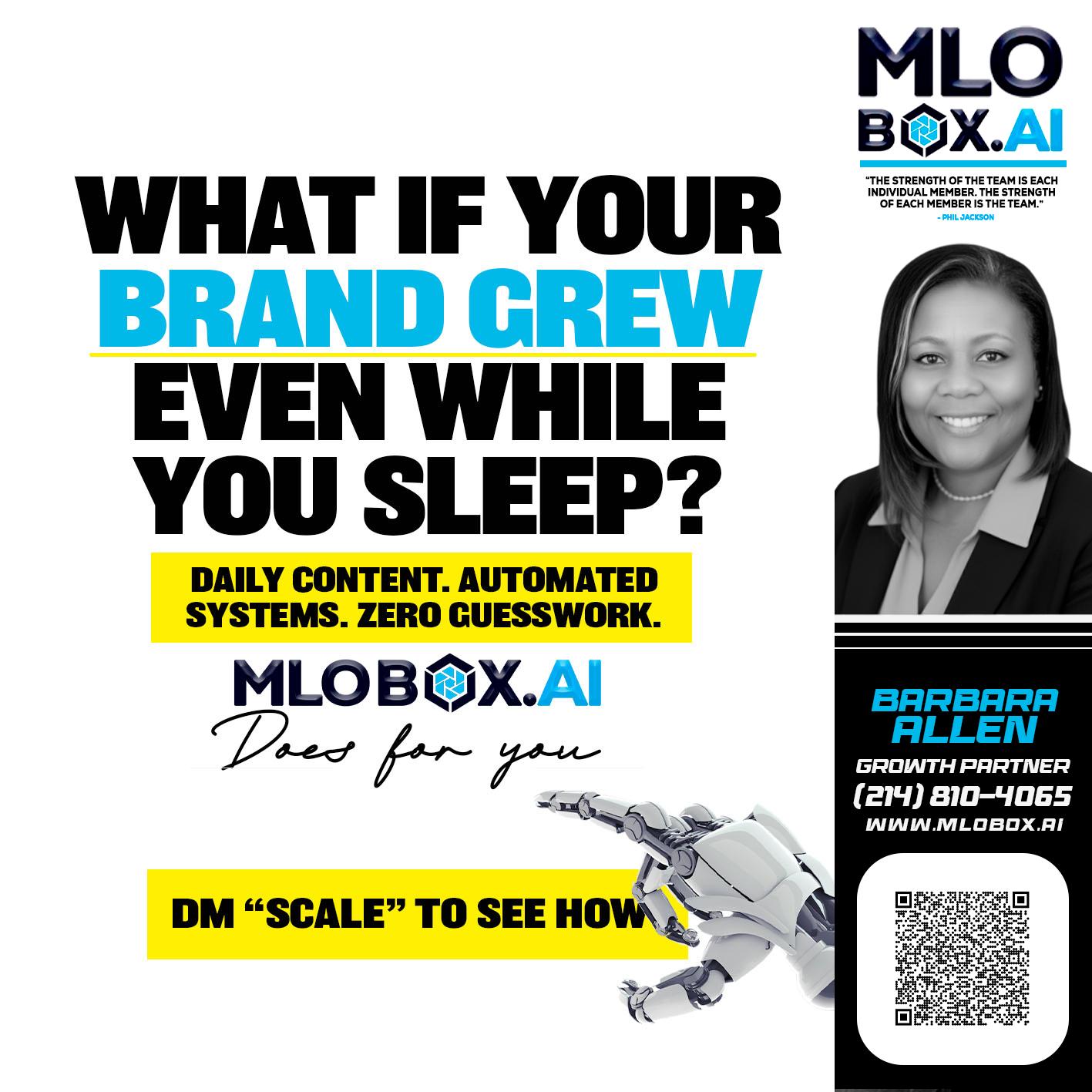 WHAT IF YOUR BRAND GREW - Barbara Allen -Mortgage Consultant