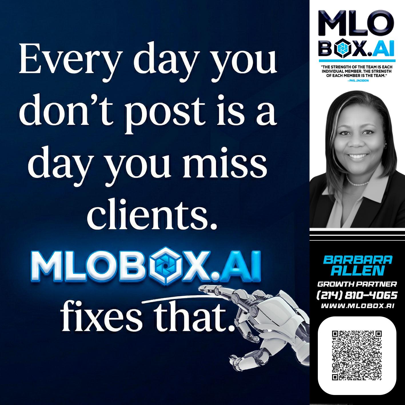 everyday - Barbara Allen -Mortgage Consultant