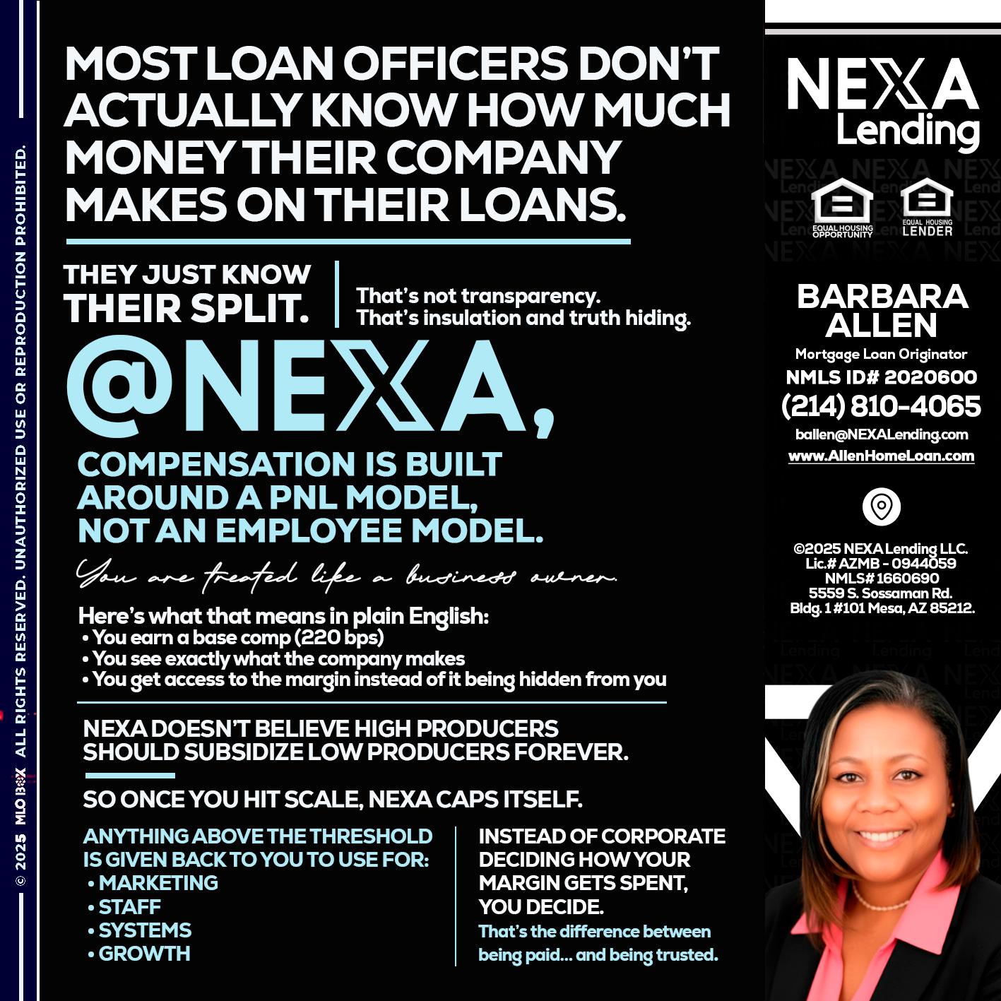 @NEXA - Barbara Allen -Mortgage Consultant
