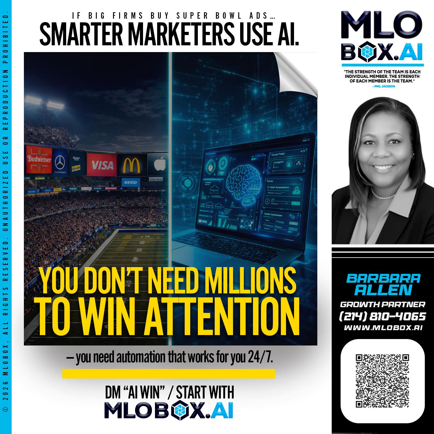 you don't need - Barbara Allen -Mortgage Consultant