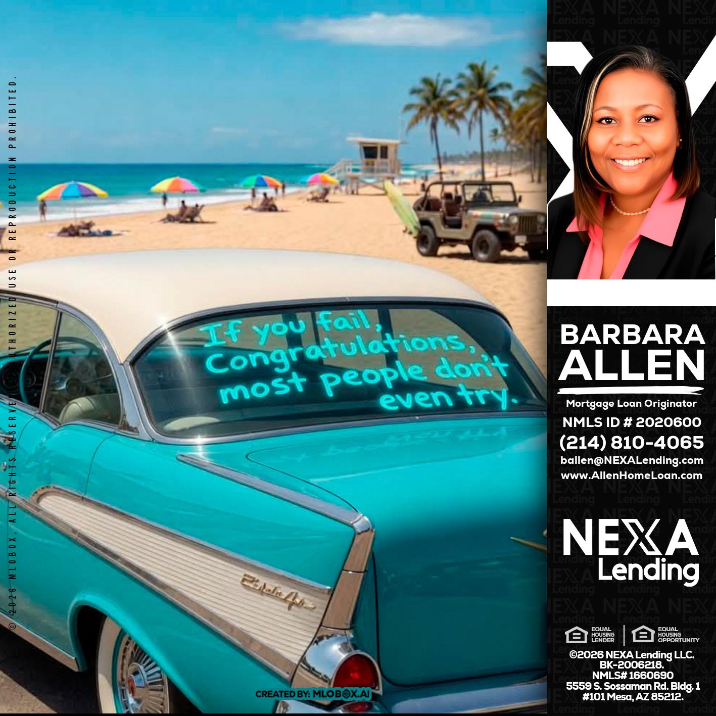if you - Barbara Allen -Mortgage Consultant