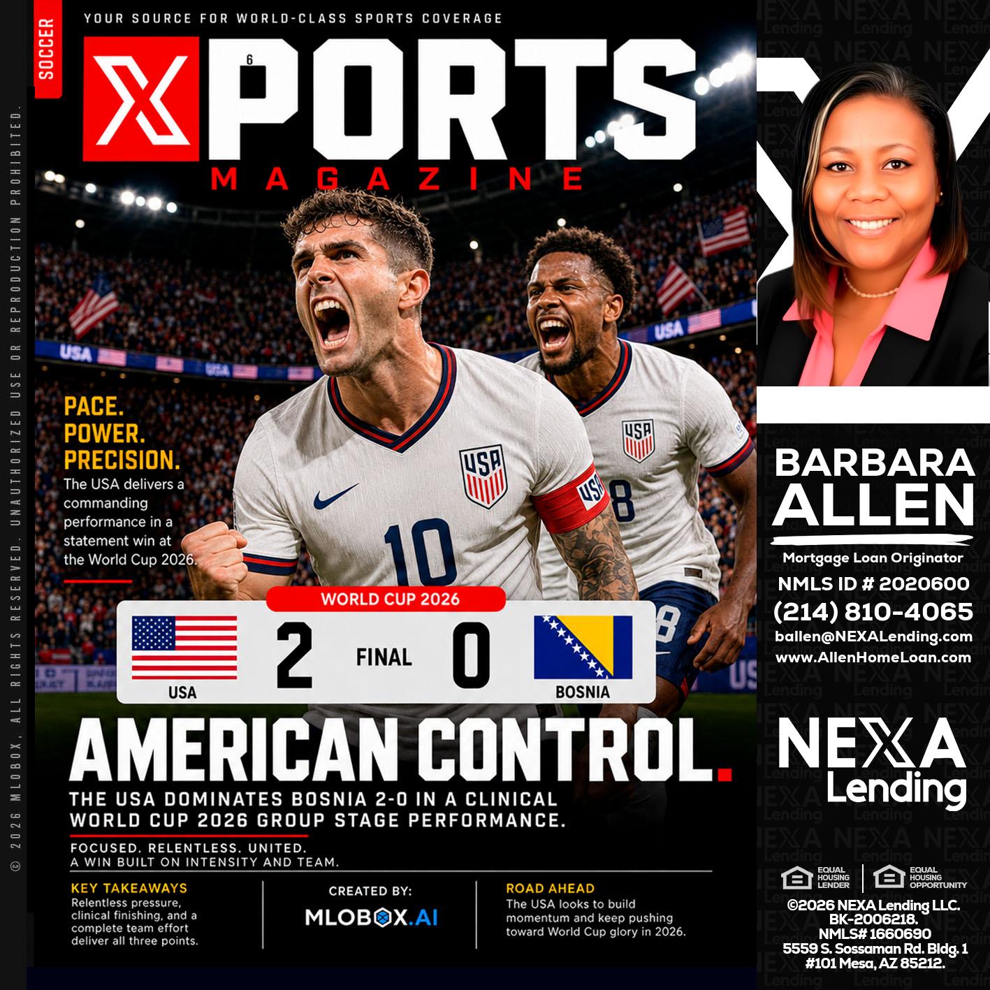 AMERICAN CONTROL - Barbara Allen -Mortgage Consultant