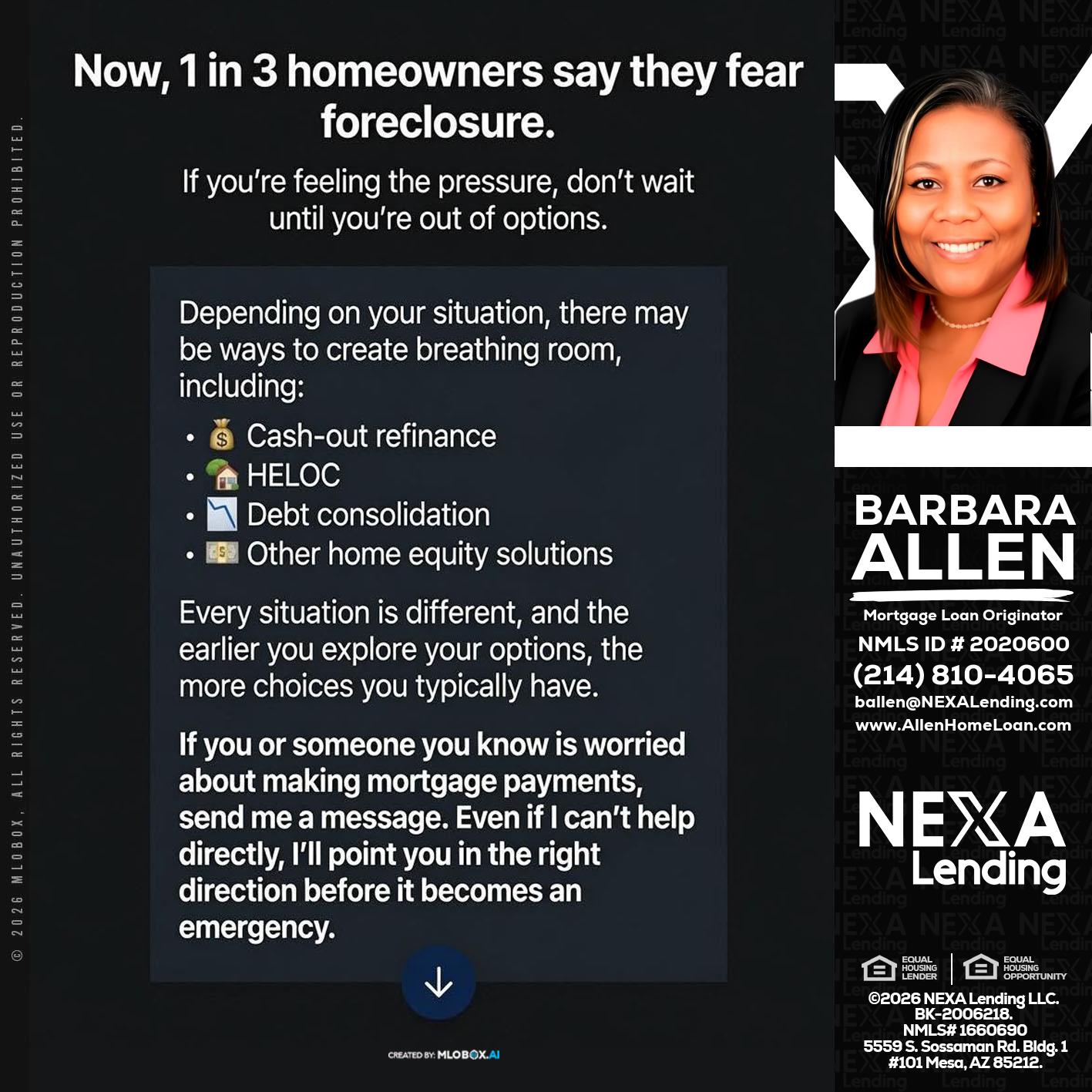 NOW - Barbara Allen -Mortgage Consultant
