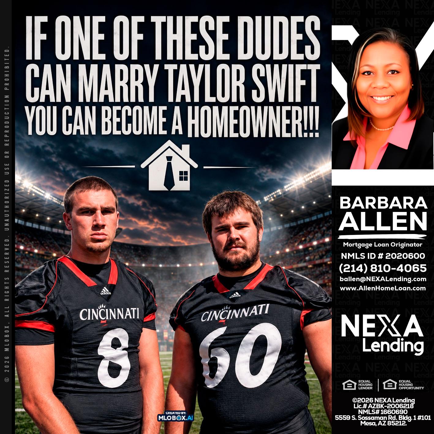 if one of these - Barbara Allen -Mortgage Consultant